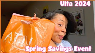 Ulta Haul 2024 Ulta Spring Savings Event [upl. by Heady548]