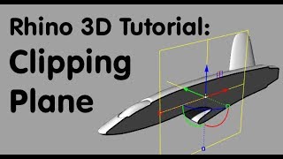 Rhino 3D Tutorial Clipping plane [upl. by Seravaj241]