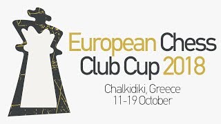 European Chess Club Cup 2018 Round 5 [upl. by Rento]