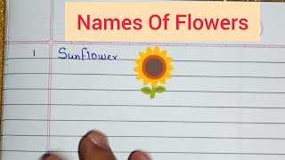 Flowers Name In English  Names Of Flowers  Phoolon Ke Naam Angreji Mein [upl. by Andrus521]