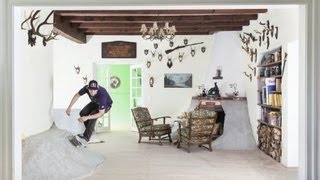 Skating in a house  Schuster Skate Villa [upl. by Uhayile]