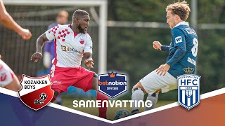 FRAAIE GOALS in eerste helft ⚽  Kozakken Boys vs Koninklijke HFC  Betnation Divisie 2324 [upl. by Hterag30]