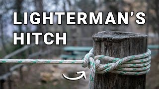 How to Tie a Lighterman’s Hitch Quick Guide [upl. by Shani469]