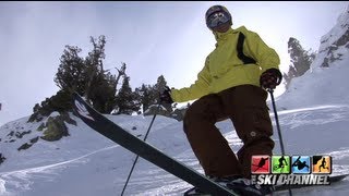 Shane McConkey Gives a Tour of the Famous KT  22 Chair at Squaw Valley USA [upl. by Ahsinyt997]