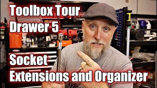 🛠️Toolbox Tour  Drawer 5  Socket Extensions and Organizer [upl. by Witha263]