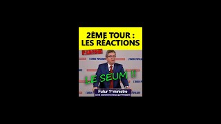 2ème tour Présidentielle 2022  les réactions shorts [upl. by Hudson]