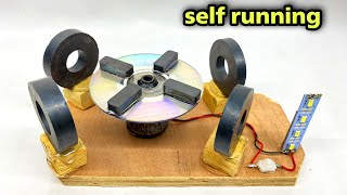 How to make free energy generator with four powerful permanent magnet  convert energy  dc motor [upl. by Attemaj]