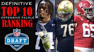 Top 10 Offensive Tackles in the 2024 NFL Draft I Scouting Reports amp Highlight Reels [upl. by Paula]