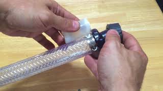 Intex Spa Hose Fix  Repair your Intake or Output Hose B amp C on INTEX HOT TUB [upl. by Lizbeth]