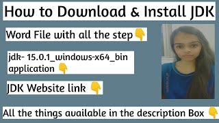 How to Download amp install Java JDK on Windows 10 Java Development Kit Java  Shreyas Stuff [upl. by Iseabal]