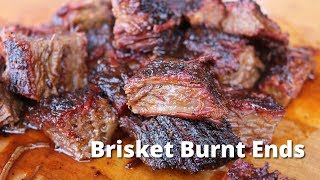 Brisket Burnt Ends  Smoked Beef Brisket and Burnt Ends on Ole Hickory [upl. by Clywd132]