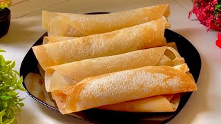 মচমচে শাহী পাটিসাপটা পিঠা Crispy Patishapta Pitha  চালের গুঁড়ার ক্ষীরসা পাটিসাপটা পিঠা রেসিপি [upl. by Draned]