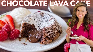 How to Make Chocolate Lava Cakes Recipe  Molten Chocolate Cake [upl. by Naghem963]