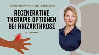 Regenerative Therapieoptionen bei Rhizarthrose Schonende Behandlung für Gelenkschmerzen im Daumen 👍 [upl. by Durning]