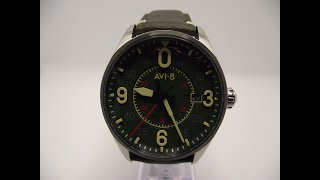 AVI8 Spitfire Smith Automatic 4K Watch Review [upl. by Ydneh]