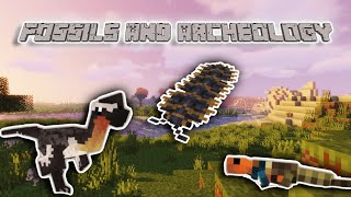 COMO DOMESTICAR un TIRANOSAURIO REX  Fossils and Archeology Mod Minecraft con Mods 53 [upl. by Krystin828]