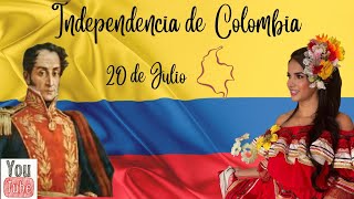 20 de Julio La Historia Detrás de la Independencia de Colombia [upl. by Carlota]