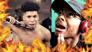 NLE Choppa Shotta Flow REACTION [upl. by Aynodal572]