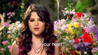 HD Selena Gomez  Fly To Your Heart MV Lyrics On Screen [upl. by Acimot428]