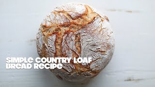 How to Make a Homemade Artisan Bread Recipe  Seriously the Best Bread Recipe Ever [upl. by Anirret]