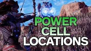 GUIDE  Horizon Zero Dawn  Emplacement des batteries pour larmure antique [upl. by Nnylyrehc246]