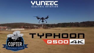 Yuneec Typhoon Q500 4K Drone  Review [upl. by Hobbie511]