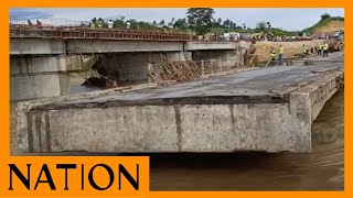 Floods Current situation at Mbogolo Bridge Kilifi [upl. by Radec672]