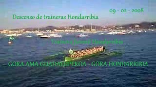 💚descenso de TRAINERAS en Hondarribia💚Juveniles Hondarribia💚 [upl. by Qahsi385]