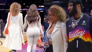 Odell Beckham Jr’s GF amp Publicist Go VIRAL After Showing Up To Game 2 Of Suns vs Mavericks [upl. by Reitman]