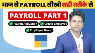 How to Activate payroll in tally prime  Payroll in Tally prime 40 [upl. by Aicelef]