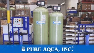 Ósmosis Inversa con Pretratamiento y Limpieza de Membranas Ensamblados 22000 GPD  wwwpureaquacom [upl. by Piselli]