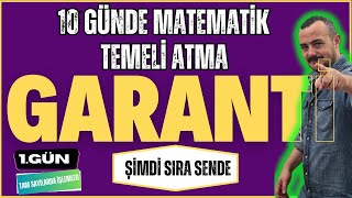 10 Günde Matematik Temeli Atma Garanti Kampı  1 Gün  Şimdi Sıra Sende [upl. by Lucchesi]