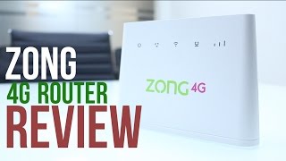 Zong 4G Router Bolt Ultra Review Urdu [upl. by Ahseekan730]