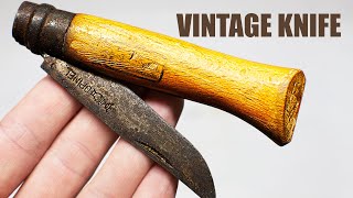 Old Opinel №8 Pocket Knife Restoration [upl. by Hawkie248]