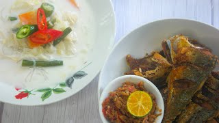 Kubis Masak Lemak Putih amp Sambal Gesek Resepi Orang Nogoghi [upl. by Ellswerth]