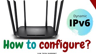 How to configure tplink router ipv6 [upl. by Goodden]