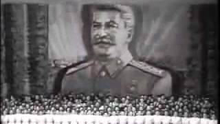 USSR  STALIN GLORY with the Anthem of Bolshevik Party [upl. by Aihsas568]