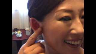 Japanese protruding ears woman quotYuquot ear pull [upl. by Ranson136]