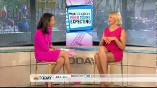 Cameron Diaz  great legs in tiny skirt amp Ann Curry  Today Show [upl. by Analaj]