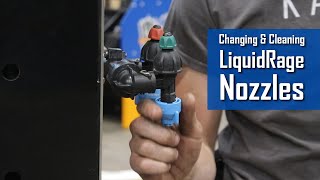 How to Change a LiquidRage Boomless Sprayer Nozzle [upl. by Leeda741]