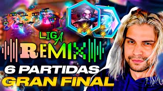 🏆 Final Liga Remix 4 Partidas  TFT Latam Set 10 [upl. by Enirahtac]