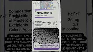 what is proviron mesterolone 25mg use in bodybuilding musclesonwheels princegrewal [upl. by Mcwherter]