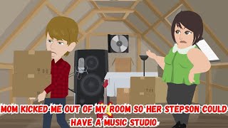 Mom Kicked Me Out of My Room so Her Stepson Could Have a Music Studio [upl. by Ennaitsirk]