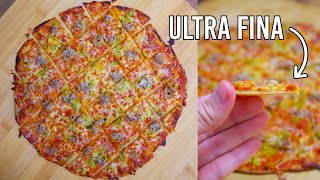 La receta de la pizza más fina del mundo [upl. by Natsud110]