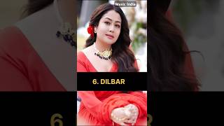 Neha Kakkar Top 10 Iconic Songs shorts ytshorts nehakakkar viral musicindia [upl. by Philemon]