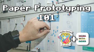 HOW TO PAPER PROTOTYPE A VIDEO GAME [upl. by Mac602]