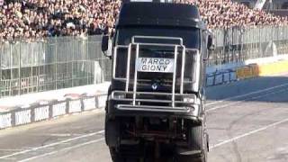 CAMION STUNT SHOW MOTOR SHOW BOLOGNA [upl. by Balcke]