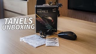 The ASUS Strix Impact Gaming Mouse Unboxing by Tanel [upl. by Tanah467]