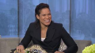 UFC Champion Amanda Nunes talks defeating Ronda Rousey [upl. by Atteuqahs961]