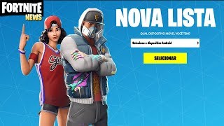 FORTNITE ANDROID  MUDOU LISTA DE CELULARES  DATA DE LANÇAMENTO [upl. by Saul616]